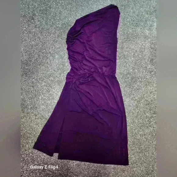 Venus  1 shoulder ruched dress - Picture 1 of 4
